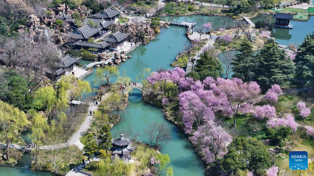 Spring scenery across China