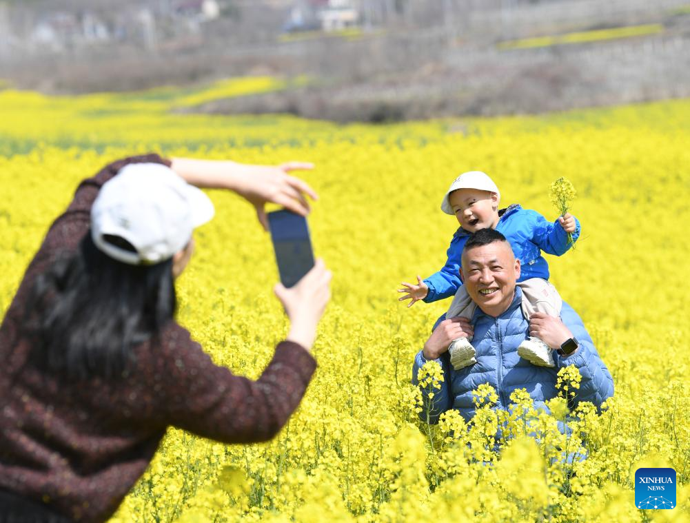 Spring scenery across China